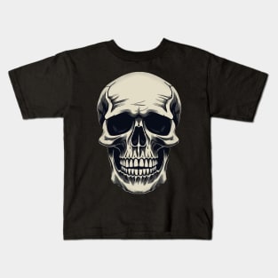 Human Skull Kids T-Shirt